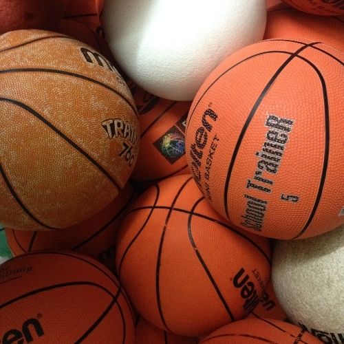 Get a new basketball as a gift